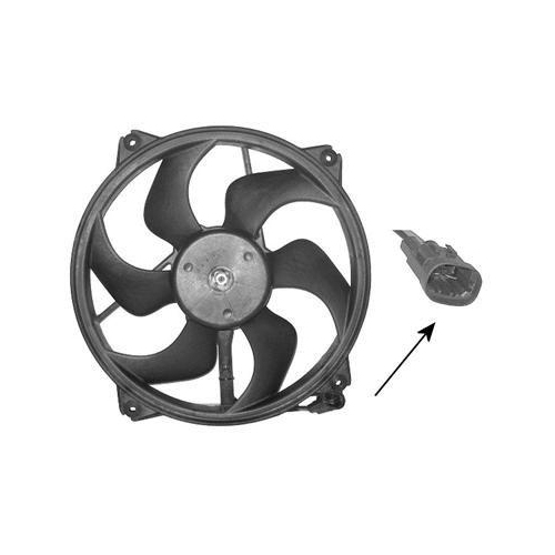 VAN WEZEL L&uuml;fter, Motork&uuml;hlung 0970746