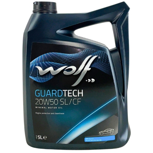 Motor&ouml;l Motoren&ouml;l Wolf GuardTech 20W-50 SL/CF 5 Liter Kanister 8300813
