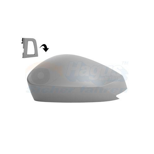 VAN WEZEL Abdeckung, Au&szlig;enspiegel * HAGUS * 7633845