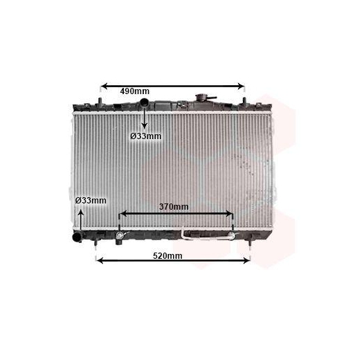 VAN WEZEL K&uuml;hler, Motork&uuml;hlung 82002105