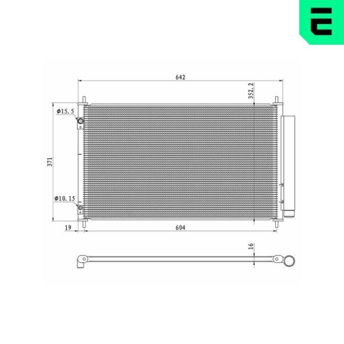 ERA Kondensator, Klimaanlage 667399