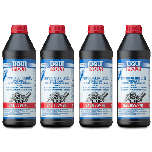 Getriebe&ouml;l LIQUI MOLY 1035 Hypoid GL5 SAE 85W-90 Achsantrieb Getriebe &Ouml;l 4 Liter