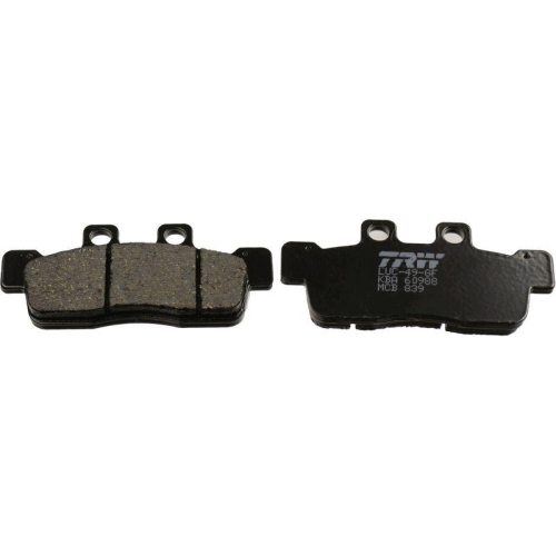 TRW Bremsbelagsatz, Scheibenbremse Organic Allround MCB839
