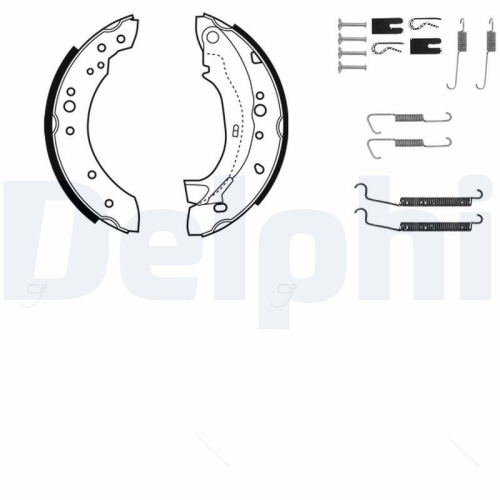 DELPHI Bremsbackensatz KP1089