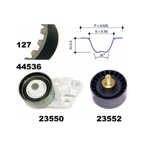 MAPCO Zahnriemensatz 73536