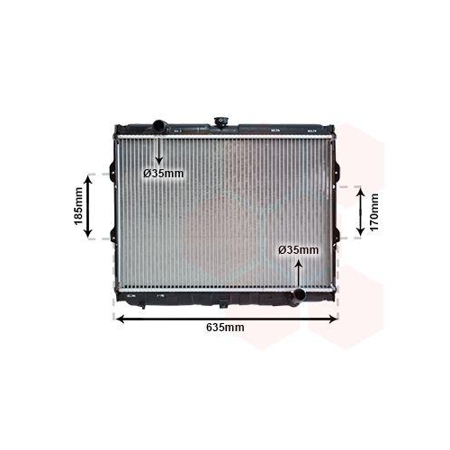 VAN WEZEL K&uuml;hler, Motork&uuml;hlung 82002108
