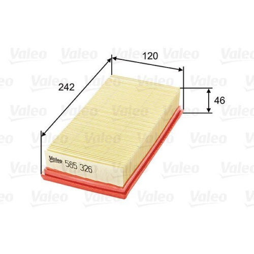 VALEO Luftfilter 585326