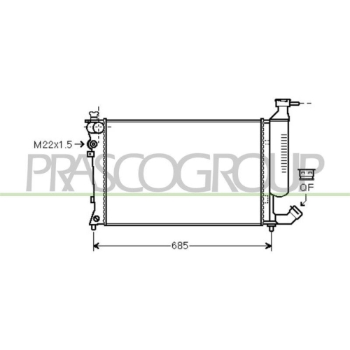 PRASCO K&uuml;hler, Motork&uuml;hlung PrascoSelection CI420R022