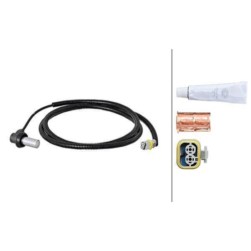 HELLA Sensor, Raddrehzahl 6PU 230 048-491