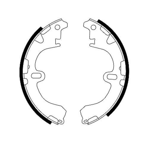 TEXTAR Bremsbackensatz 91043100