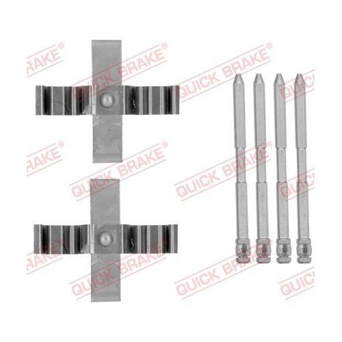 QUICK BRAKE Zubehörsatz, Scheibenbremsbelag 109-1801