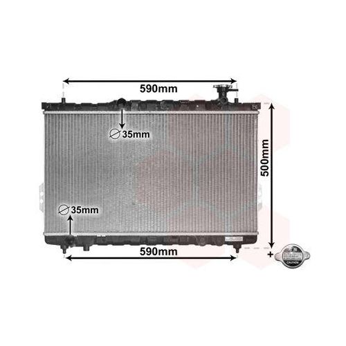VAN WEZEL K&uuml;hler, Motork&uuml;hlung *** IR PLUS *** 82002109