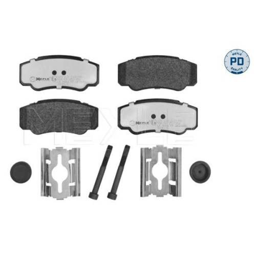 MEYLE Bremsbelagsatz, Scheibenbremse MEYLE-PD: Advanced performance and design. 025 239 2120/PD