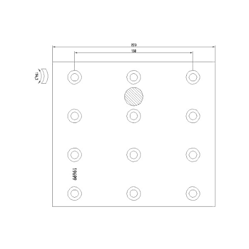TEXTAR Bremsbelagsatz, Trommelbremse 1969901