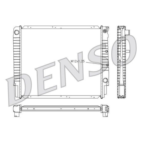 DENSO Kühler, Motorkühlung DRM33036