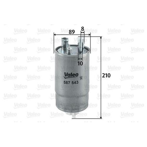 VALEO Kraftstofffilter 587543