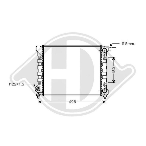 DIEDERICHS K&uuml;hler, Motork&uuml;hlung DIEDERICHS Climate DCM3378
