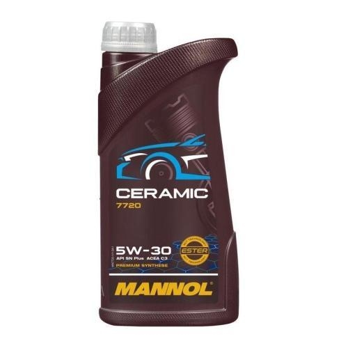 Motor&ouml;l Motoren&ouml;l Mannol Ceramic 5W-30 1 Liter Flasche MN7720-1
