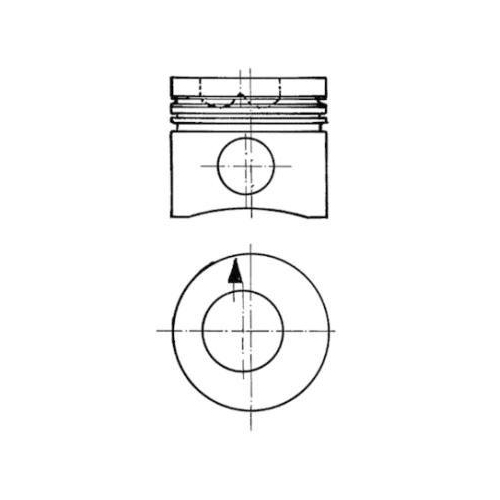 KOLBENSCHMIDT Kolben 90093600