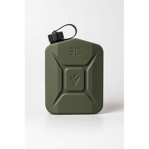 2 Liter Stahlblech Kanister Gr&uuml;n HP Autozubeh&ouml;r 10002
