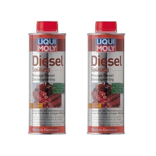2x Dieselsp&uuml;lung 500ml Dieselkraftstoffadditiv Korrosionschutz Liqui Moly 5170