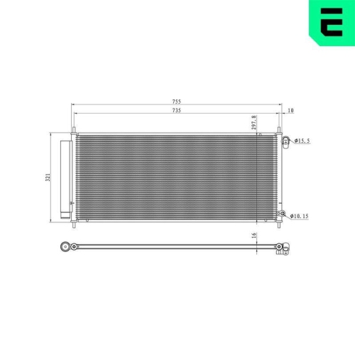 ERA Kondensator, Klimaanlage 667410