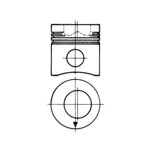 KOLBENSCHMIDT Kolben 90730600