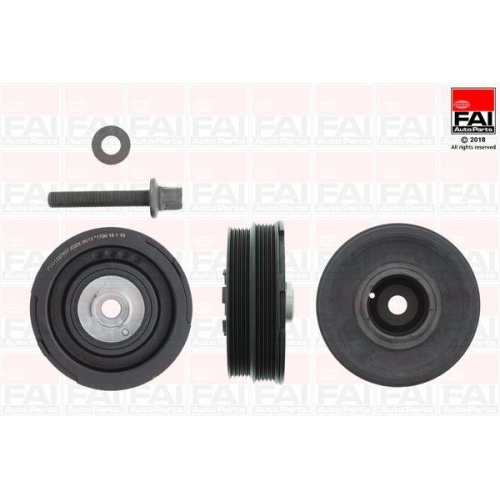 FAI AutoParts Riemenscheibensatz, Kurbelwelle FVD1027K