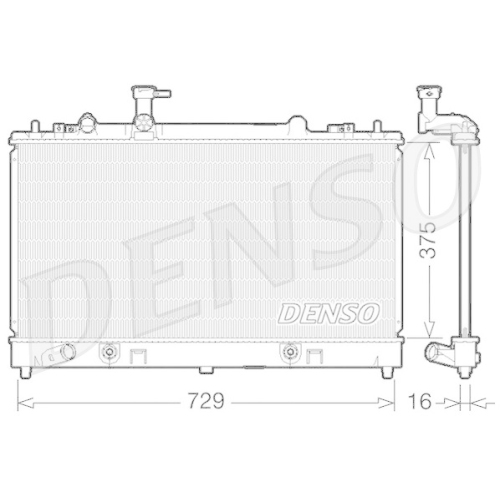 DENSO K&uuml;hler, Motork&uuml;hlung DRM44024