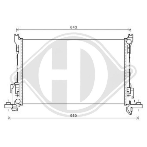 DIEDERICHS K&uuml;hler, Motork&uuml;hlung DIEDERICHS Climate DCM3852