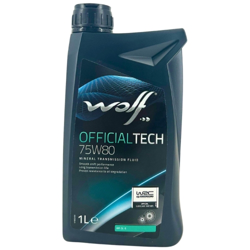 Getriebe&ouml;l Wolf OfficialTech 75W-80 - 1 Liter Flasche 8338953
