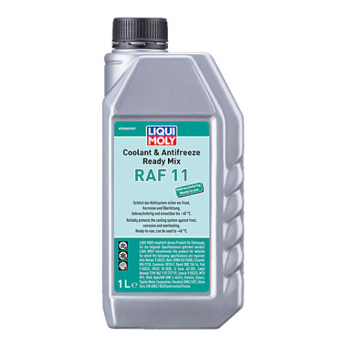 K&uuml;hlerfrostschutz LIQUI MOLY RAF 11 20660 gr&uuml;n, 1 Liter Flasche Fertigmischung
