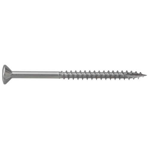 Holz-Fassadenschrauben TX Linsensenkkopf, Edelstahl A2 4,5 x 60 SWG 100 St&uuml;ck