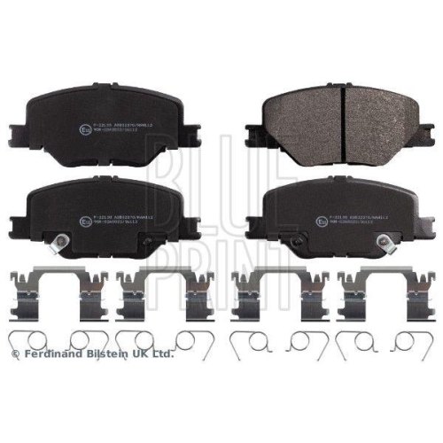 BLUE PRINT Bremsbelagsatz, Scheibenbremse ADW194219