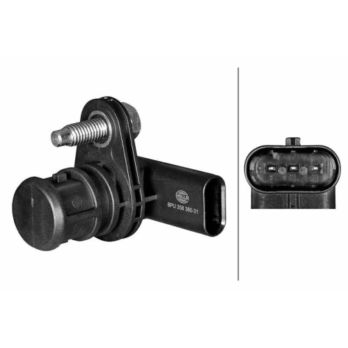 HELLA Sensor, Nockenwellenposition 6PU 358 380-311