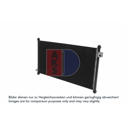 AKS DASIS Kondensator, Klimaanlage 102003N