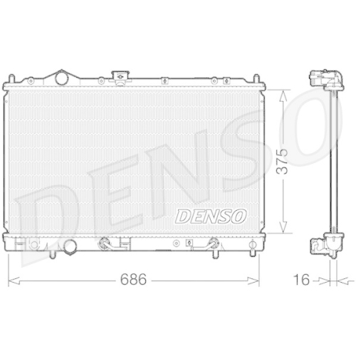 DENSO K&uuml;hler, Motork&uuml;hlung DRM45021