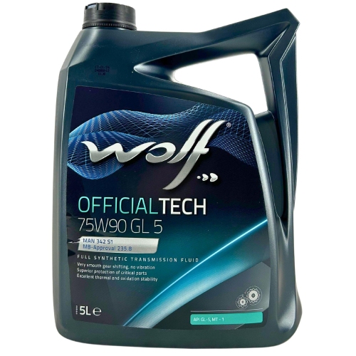 Getriebe&ouml;l Wolf OfficialTech 75W-90 GL 5 - 5 Liter Kanister 8333262