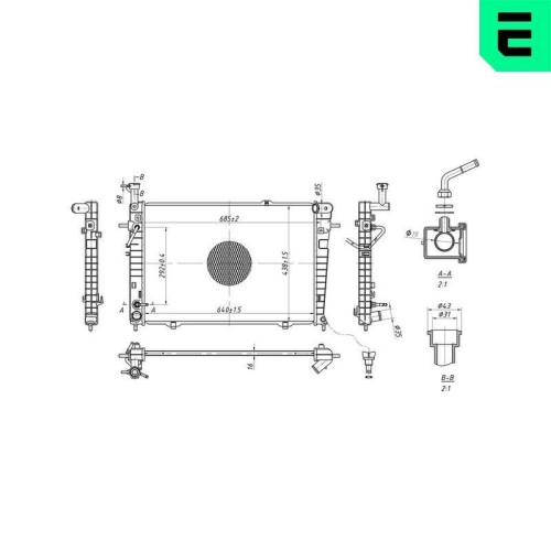 ERA K&uuml;hler, Motork&uuml;hlung 673408
