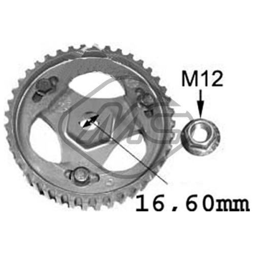 Metalcaucho Zahnrad, Einspritzpumpe 05623