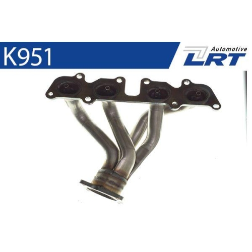 LRT Krümmer, Abgasanlage K951