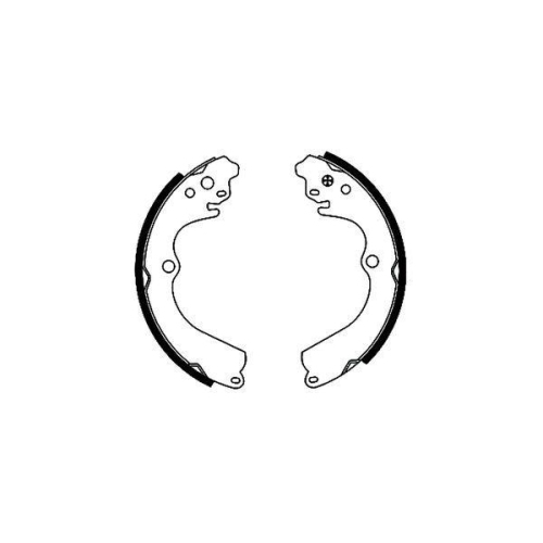 TEXTAR Bremsbackensatz 91045901