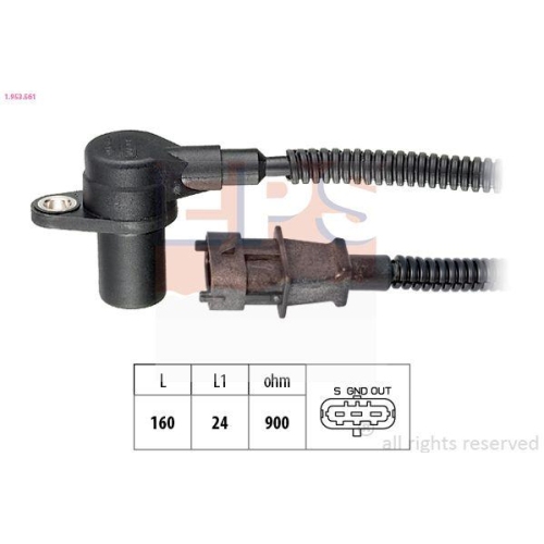 EPS Impulsgeber, Kurbelwelle Made in Italy - OE Equivalent 1.953.561