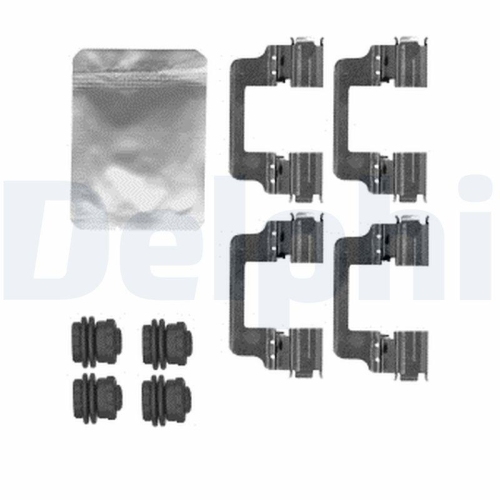 DELPHI Zubeh&ouml;rsatz, Scheibenbremsbelag LX0591