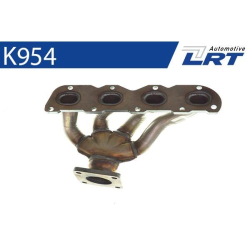 LRT Krümmer, Abgasanlage K954