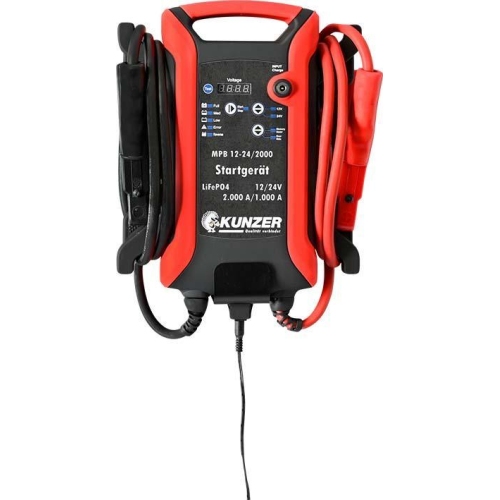 Next Generation Profi Startger&auml;t LiFePO4 12 V 10.000/2.000 A, 24 V 5.000/1.000 A