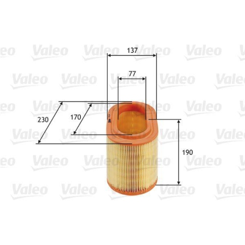 VALEO Luftfilter 585690