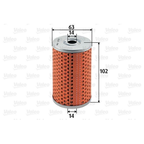 VALEO Kraftstofffilter 587911