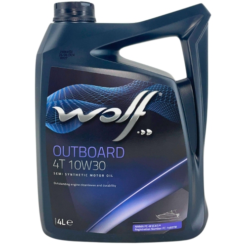Motor&ouml;l Wolf Outboard 4T 10W-30 4 Takt Marine Schifff Boot 4 Liter 8302404