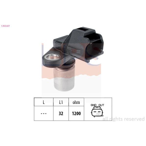 EPS Sensor, Nockenwellenposition Made in Italy - OE Equivalent 1.953.637